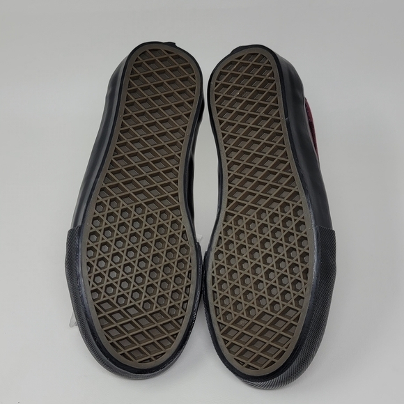 VANS Old Skool PopCush Burgundy Skateboarding Sneakers Men's Size 4.5 New - Picture 7 of 13